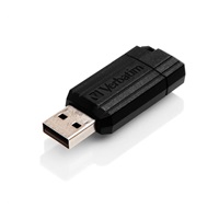 VERBATIM USB Flash Disk Store ‘n‘ Go PinStripe 8GB - Black