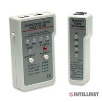 Intellinet Cable Tester, Multifunction RJ45/RJ11