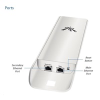 UBNT airMAX NanoStation M2 [2.4GHz, anténa 11dBi, Client/AP/Repeater, 802.11b/g/n, MIMO]