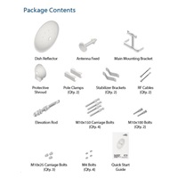 UBNT airMAX RocketDish RD-5G30 [směrová MIMO anténa, 5GHz, 30dBi, 5°, Rocket kit]