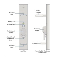 UBNT airMAX Sector Antenna AM-5G19-120 [sektorová MIMO anténa, 5GHz, 19dBi, 120°, Rocket kit]