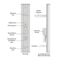 UBNT airMAX Sector Antenna AM-5G20-90 [sektorová MIMO anténa, 5GHz, 20dBi, 90°, Rocket kit]