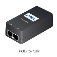 UBNT POE-15-12W [PoE adaptér 15V/0,8A (12W), vč. napájecího kabelu]