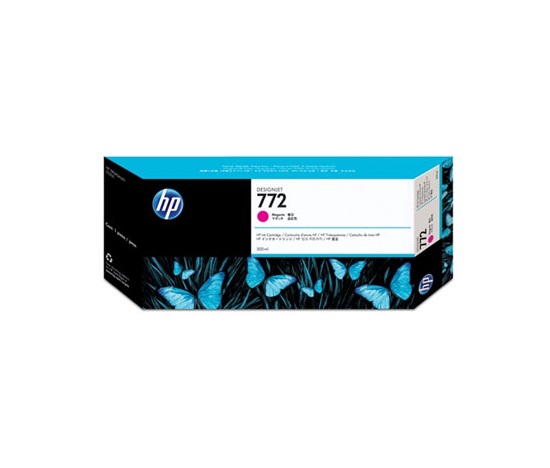 HP 772 Magenta DJ Ink Cart, 300 ml, CN629A