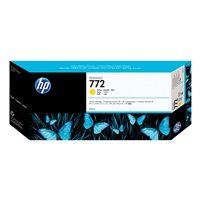 HP 772 Yellow DJ Ink Cart, 300 ml, CN630A