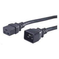 PREMIUMCORD Kabel napájecí 230V/16A prodlužovací 3m (konektory IEC 320 C19 - IEC 320 C20)