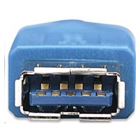 MANHATTAN Kabel USB 3.0 A-A prodlužovací 2m, modrý