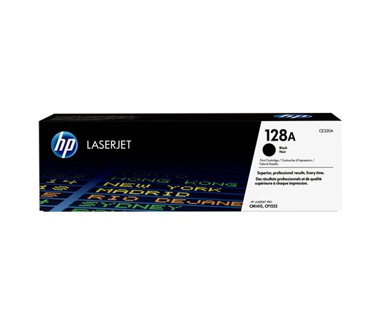 HP 128A Black LJ Toner cart, CE320A (2,000 pages)