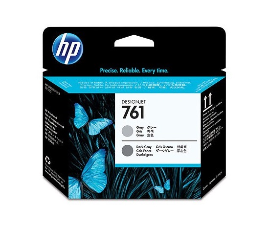 HP 761 Grey + Dark grey DJ Printhead, CH647A