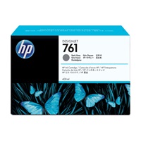 HP 761 Dark Grey DJ Ink Cart, 400 ml, CM996A