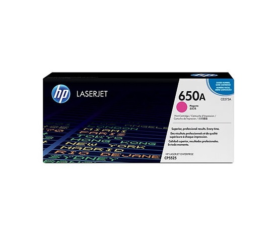 HP 650A Magenta LJ Toner Cart, CE273A (15,000 pages)
