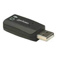 MANHATTAN Zvuková karta USB 3-D Sound Adapter