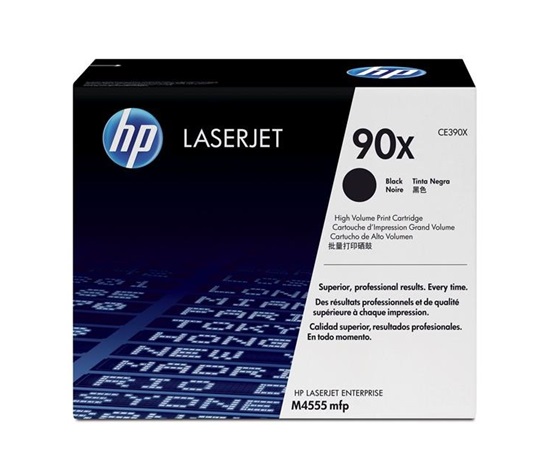 HP Toner Cart Black pro CLJ  HP 90 - Smart Printing Technology, CE390X