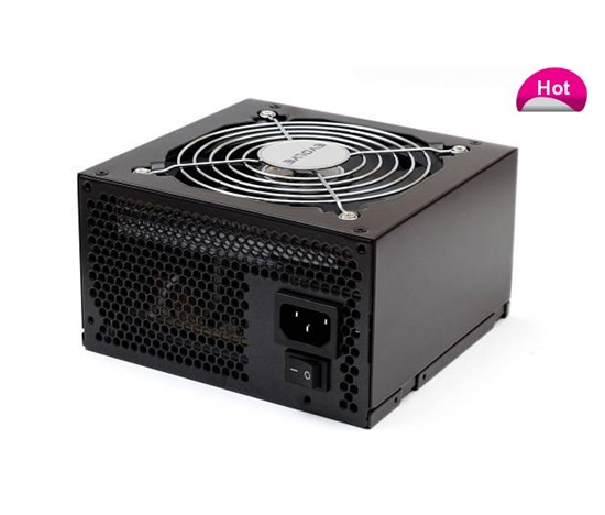 EVOLVEO Pulse,zasilacz 400W ATX 2.2, cichy, 12cm fan, pas. PFC, 2xSATA, czarny, bulk