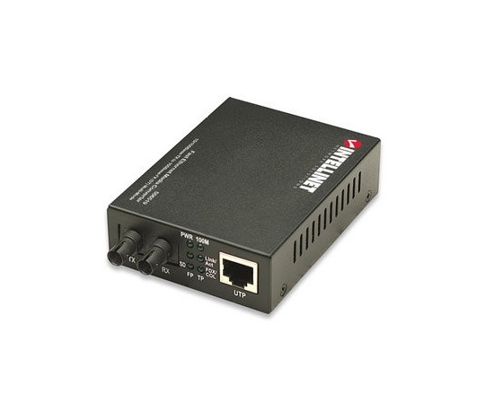 Intellinet Ethernet konvertor, 100Base-TX na 100Base-FX (ST) Multi-Mode, 2 km