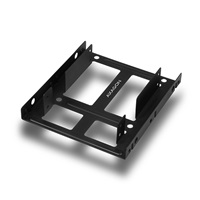 AXAGON RHD-225, Ramka metalowa do montażu dwóch dysków 2.5" HDD lub SDD do jednej pozycji 3.5" obudowy PC