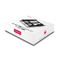 AXAGON RHD-225, Ramka metalowa do montażu dwóch dysków 2.5" HDD lub SDD do jednej pozycji 3.5" obudowy PC