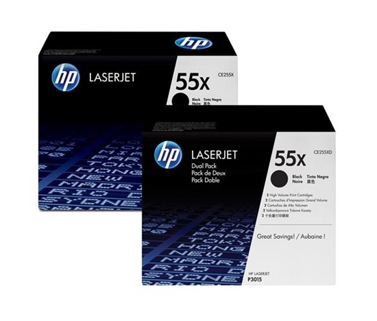 Toner HP do LJ P3015 CE255X