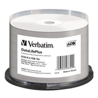 VERBATIM DVD-R(50-Pack)Spindle/Printable/16x/4.7GB/NON-ID