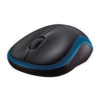 Mysz Logitech Wireless Mouse M185 Blue, Unifying