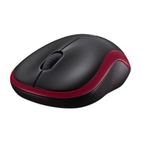 mysz Logitech Wireless Mouse M185 Red