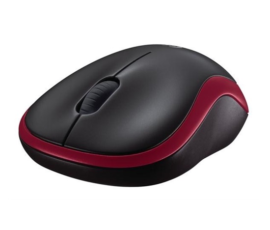 mysz Logitech Wireless Mouse M185 Red