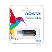ADATA Flash Disk 32GB C906, USB 2.0 Classic, černá