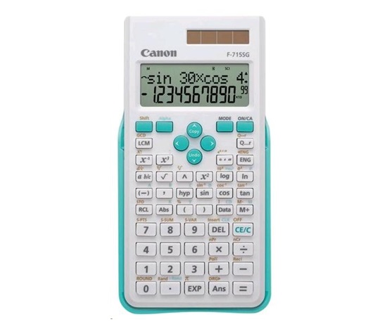 Kalkulator Canon F-715 SG WHITE & BLUE DBL