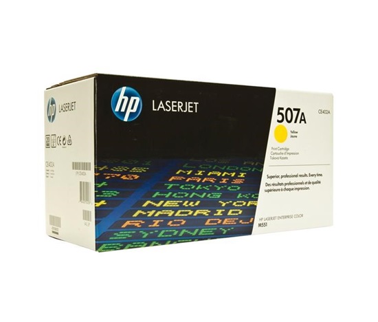 HP Toner Cart do LJE 500 M551dn/n/xh, 507A Yellow, CE402A