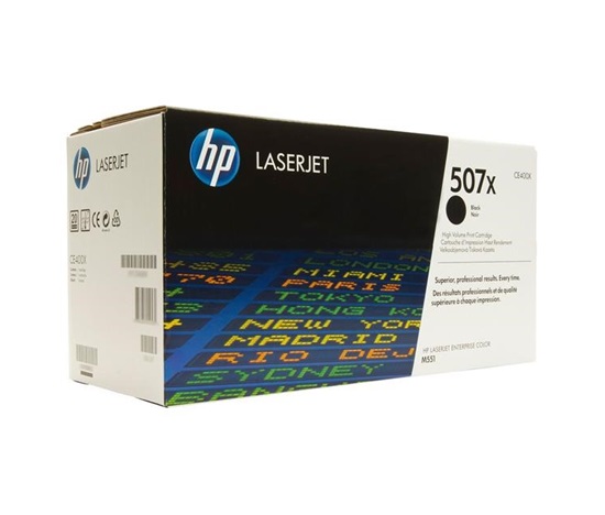 HP Toner Cart pro LJE 500 M551dn/n/xh, 507A Black, CE400X