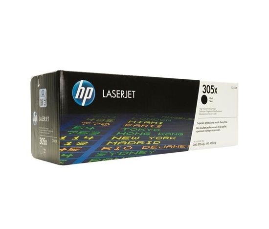 HP Toner Cart  LJ M351, M375, M451, 305X Black, CE410X