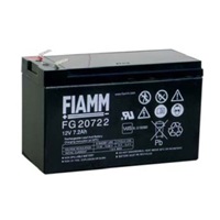 Baterie - Fiamm FG20722 (12V/7,2Ah - Faston 250), životnost 5let