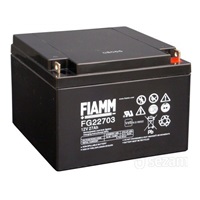 Baterie - Fiamm FG22703 (12V/27Ah - M5), životnost 5let