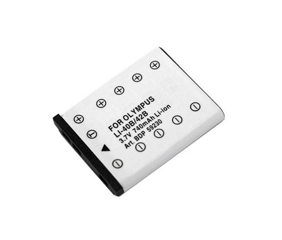 Doerr Akumulátor DDP-OLI40  (D45, Oly. LI-40,42B - 3,7 V/740 mAh - FE,IR,SP,Mju700-780)