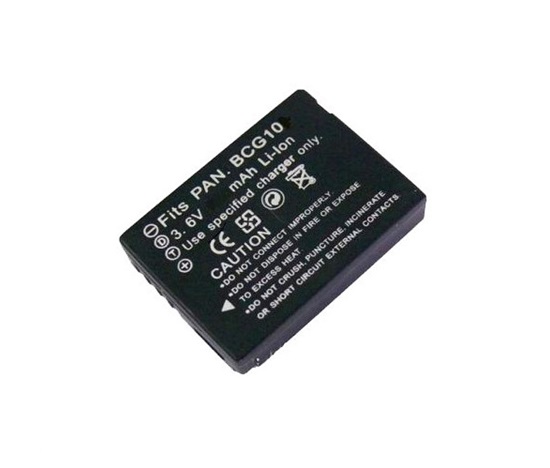 DDP-PBCG10 (D100, Panasonic BCG10 - 3,7 V/895 mAh do TZ6,7)