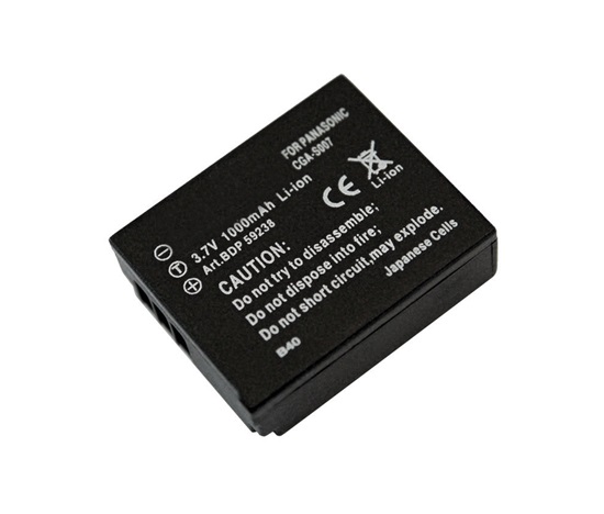DDP-PS007  (D56, Panasonic S007 - 3,7 V/1000 mAh do TZ1-3)