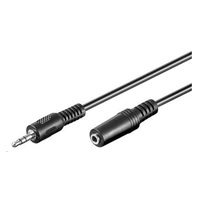 PREMIUMCORD Kabel audio 3,5mm Jack - Jack przedłużający 10m (M/F, stereo)
