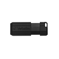 VERBATIM Flash Disk 64GB USB 2.0 Store ‘n‘ Go PinStripe, černá