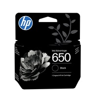 HP Wkład atramentowy Czarny No. 650, CZ101AE Black.