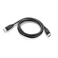 LENOVO kabel DisplayPort to DisplayPort Cable - přenos signálu přes DP, 1,8m