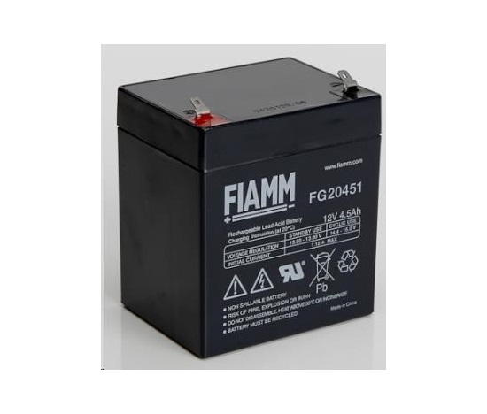 Baterie - Fiamm FG20451 (12V/4,5Ah - Faston 187)
