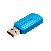 VERBATIM USB Flash Disk Store ‘n‘ Go PinStripe 32GB - Caribbean blue