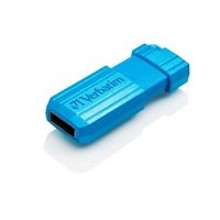 VERBATIM USB Flash Disk Store ‘n‘ Go PinStripe 32GB - Caribbean blue