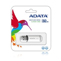 ADATA Flash Disk 32GB C906, USB 2.0 Classic, bílá