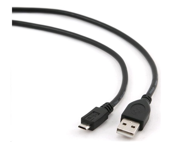 GEMBIRD Kabel USB 2.0 A-Micro B  0,5m (czarny)