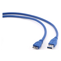 GEMBIRD Kabel USB 3.0 A-Micro B  1,8m (niebieski)