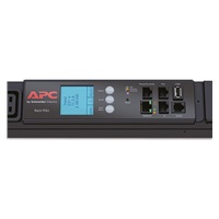 APC Rack PDU 2G, Metered, Zero U, 22kW(32A), 17.3kW(24A), 230V, (30) C13 & (12) C19