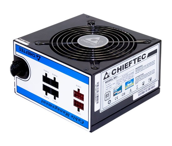 CHIEFTEC zdroj A80 Series, CTG-750C, 750W, 12cm fan, Active PFC, Modular, Retail, 85+