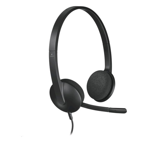 Słuchawki Logitech Stereo Headset H340, USB