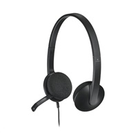Słuchawki Logitech Stereo Headset H340, USB